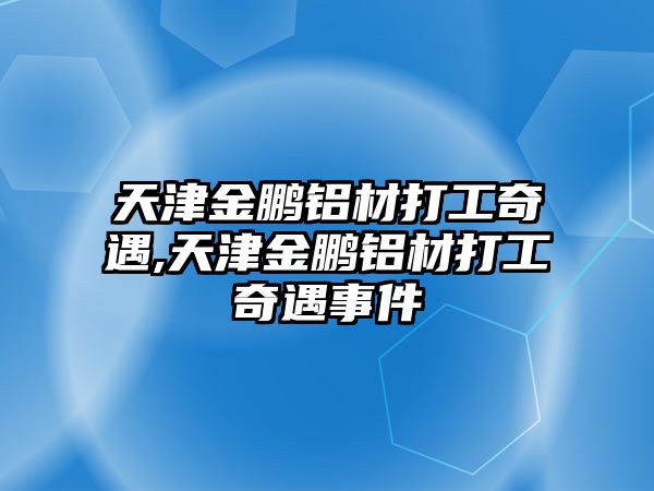 天津金鵬鋁材打工奇遇,天津金鵬鋁材打工奇遇事件