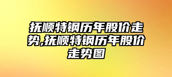 撫順特鋼歷年股價走勢,撫順特鋼歷年股價走勢圖